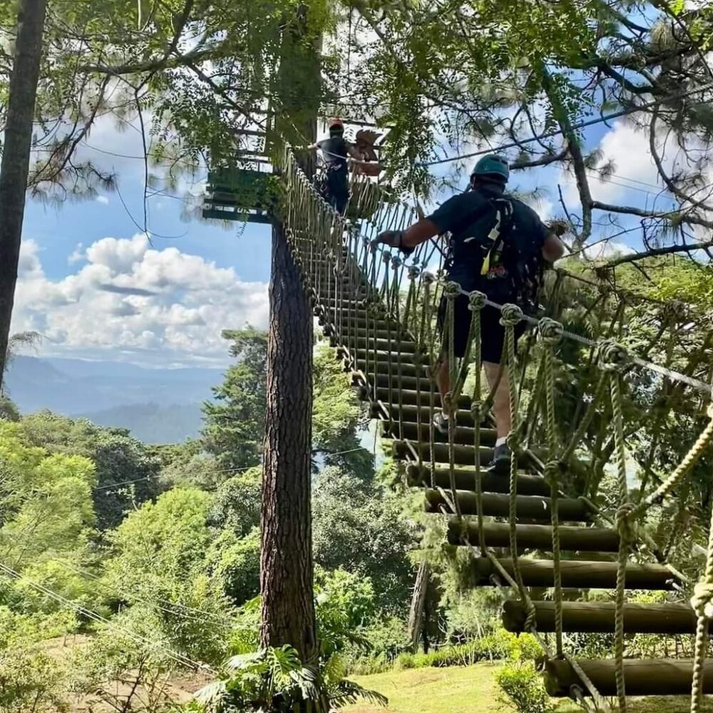 Ziplining in Antigua