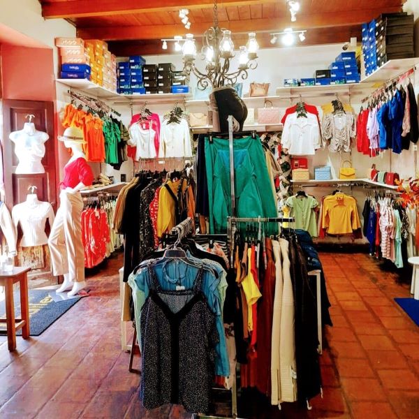 Moda Azul view inside the shop