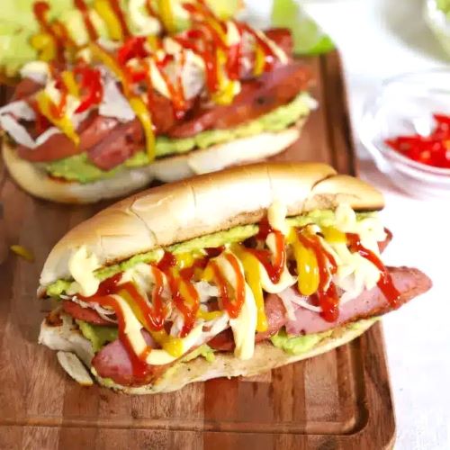 Shucos Guatemalan Hot Dogs