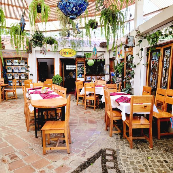 Las Chinitas Courtyard View