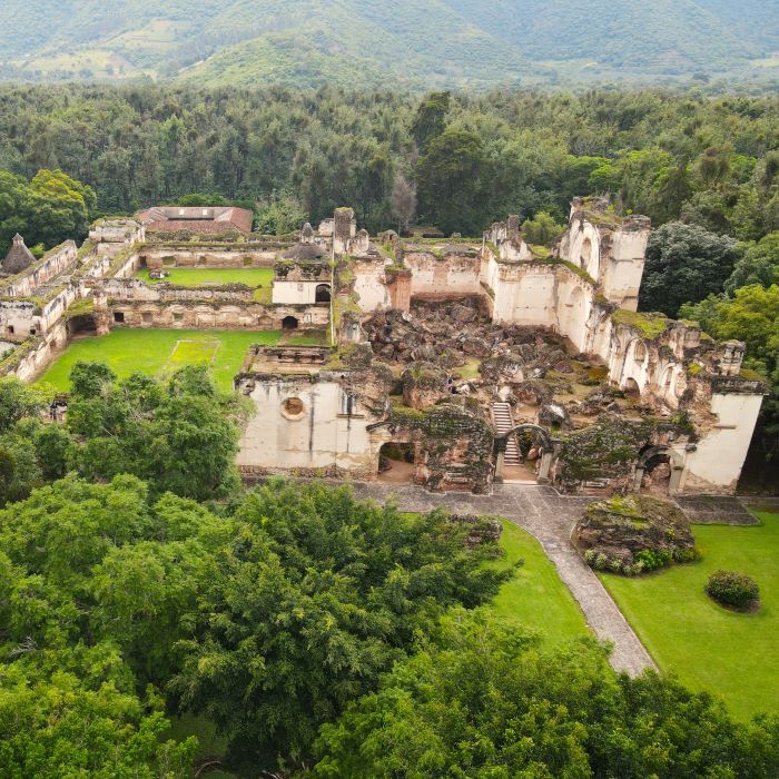 Convento la Recoleccion Aerial View