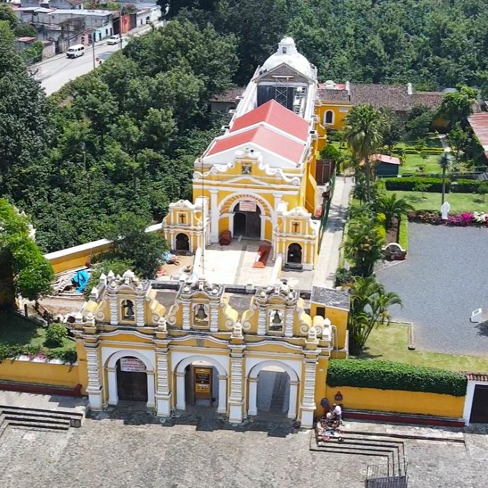 Iglesia EL Calvario Aerial View Profile Photo